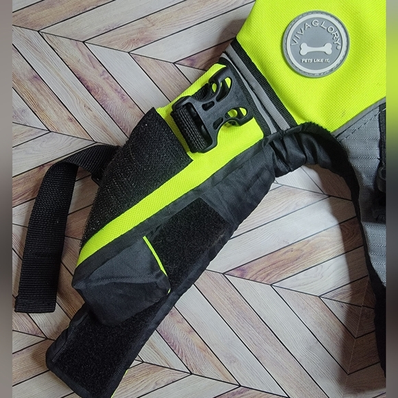 Vivaglory Small Dog Life Vest with Handle - Picture 3 of 5